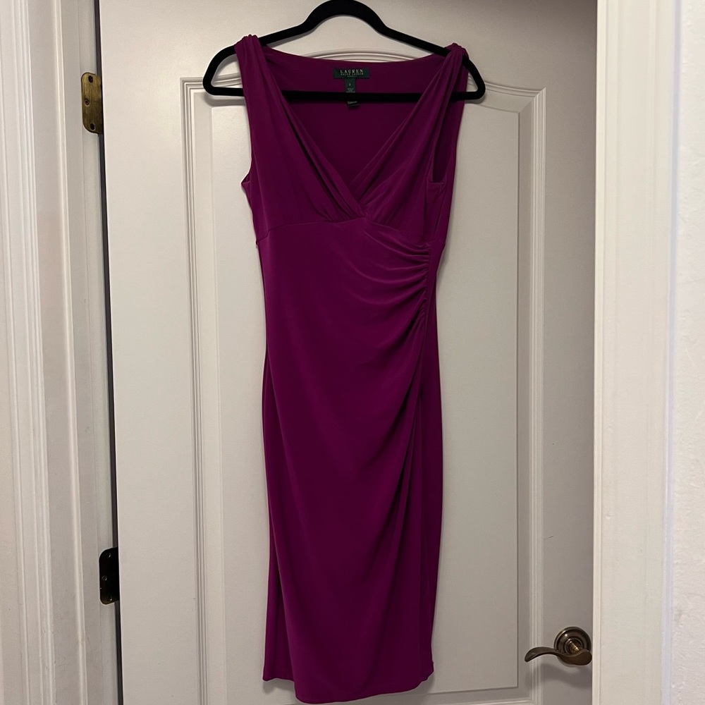Fuscia color Ralph Lauren Dress